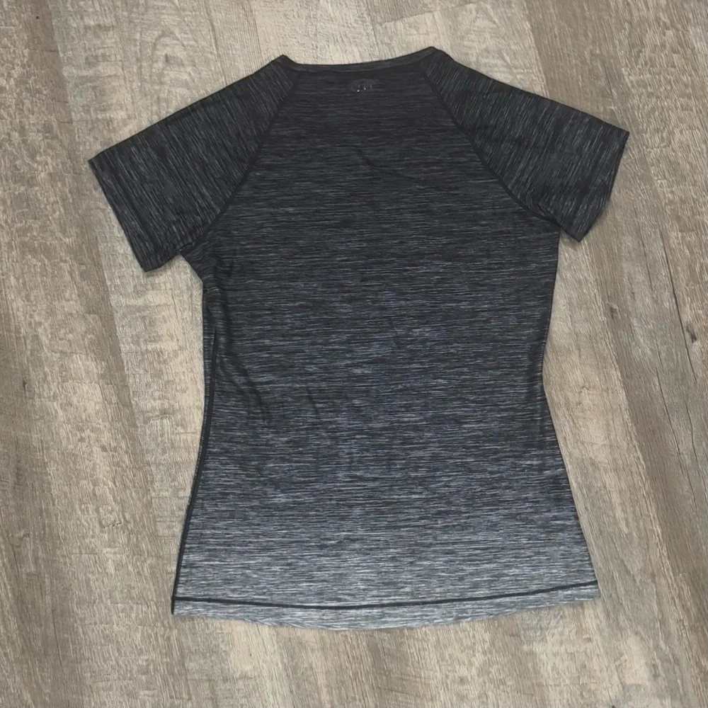 Ombre Space Dye Short Sleeve Running Fitness Top Size XS